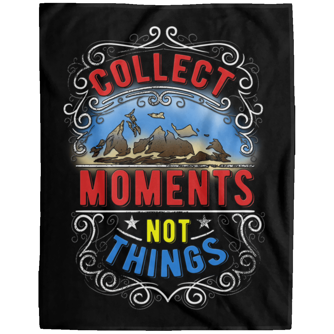 Collect Moments VPL Large Velveteen Micro Fleece Blanket