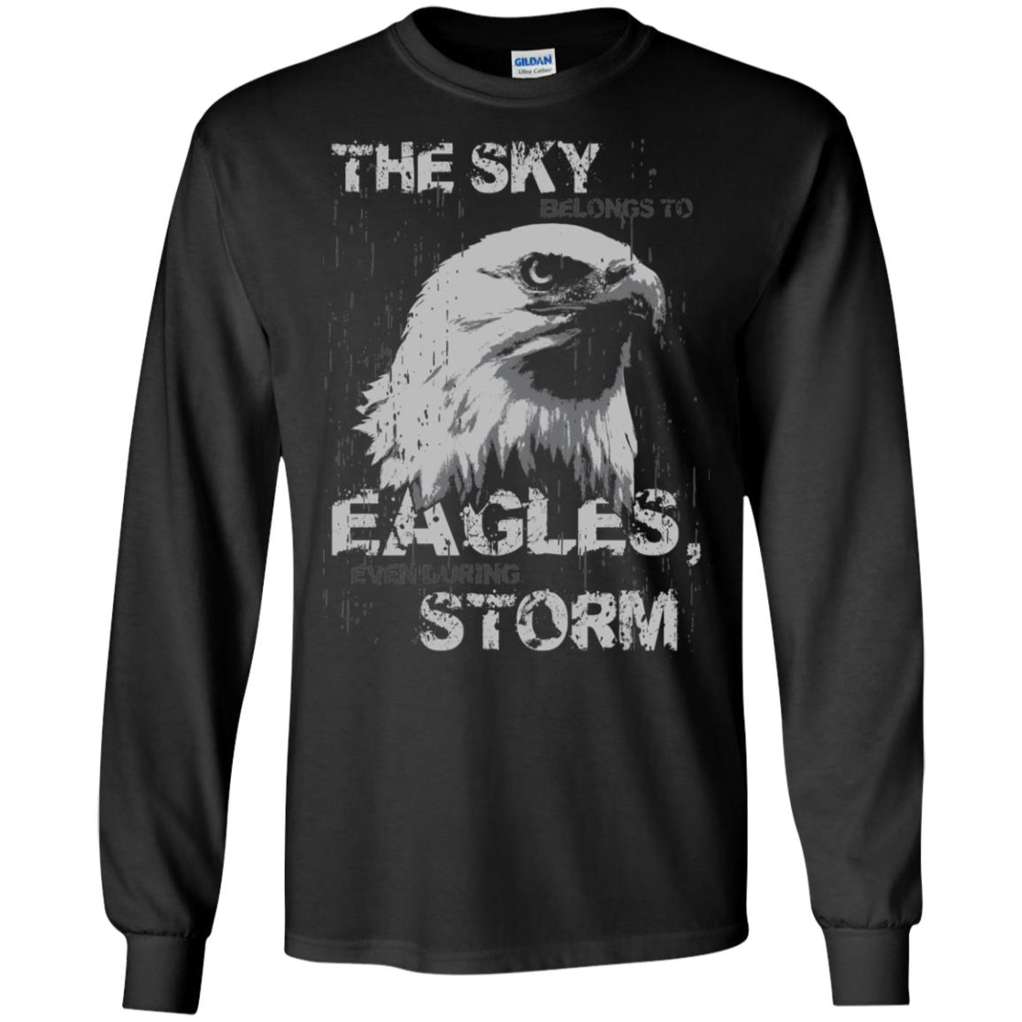 Eagles Storm Gildan LS Ultra Cotton T-Shirt