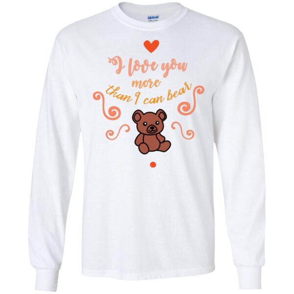 I Love You Gildan LS Ultra Cotton T-Shirt