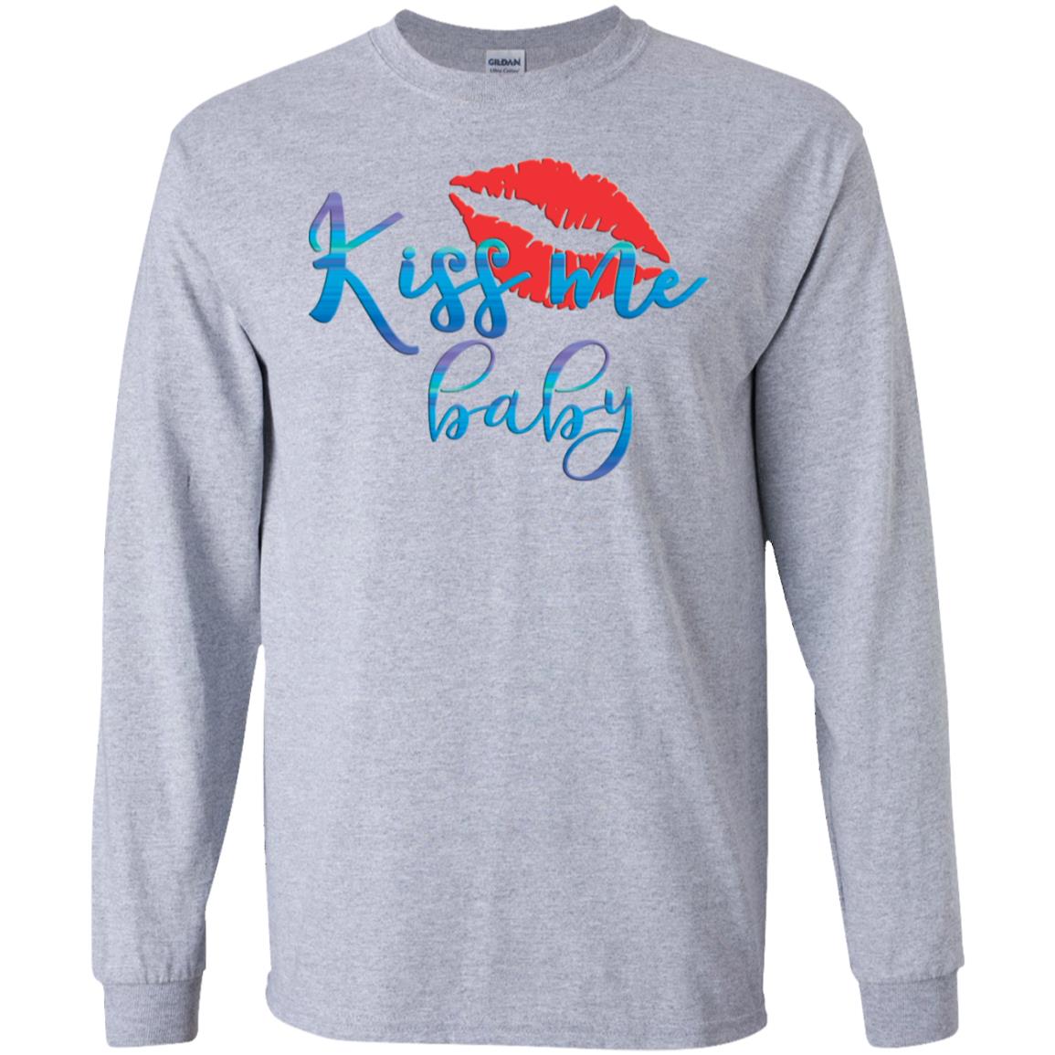 Kiss Me Gildan LS Ultra Cotton T-Shirt