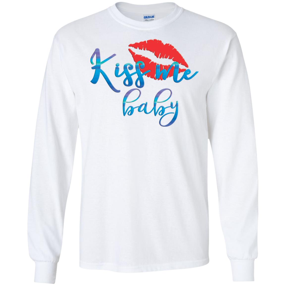 Kiss Me Gildan LS Ultra Cotton T-Shirt