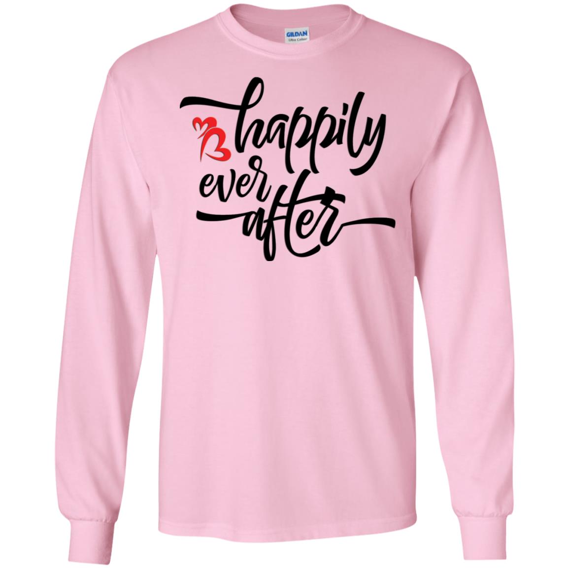 Happily Ever Gildan LS Ultra Cotton T-Shirt