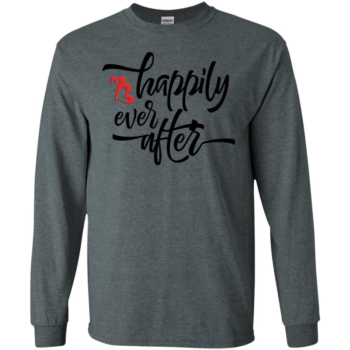 Happily Ever Gildan LS Ultra Cotton T-Shirt