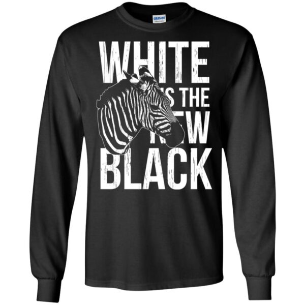 White Is New Gildan LS Ultra Cotton T-Shirt