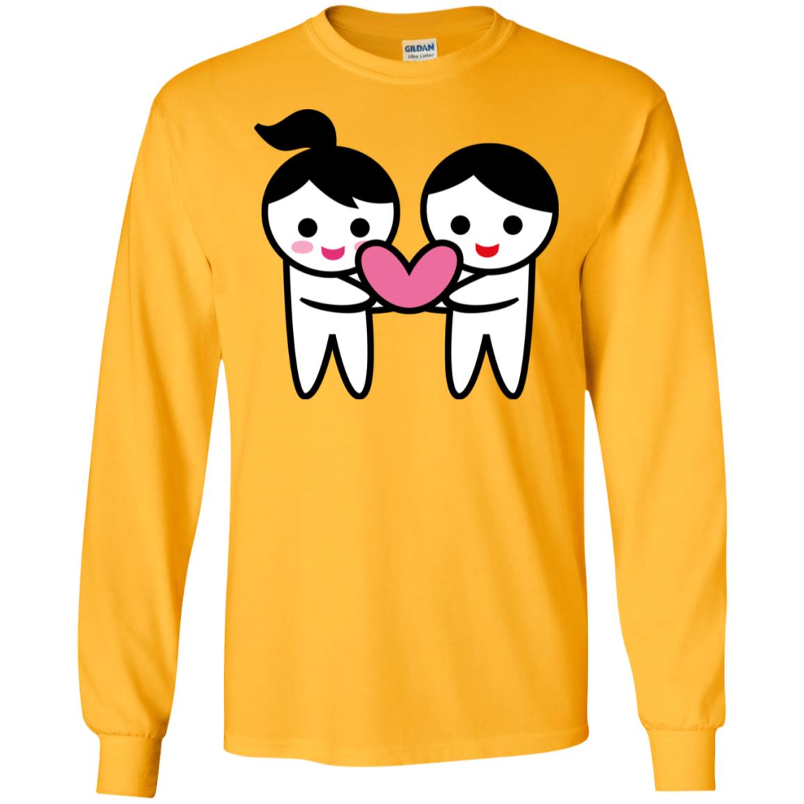 Lovely Couple Gildan LS Ultra Cotton T-Shirt