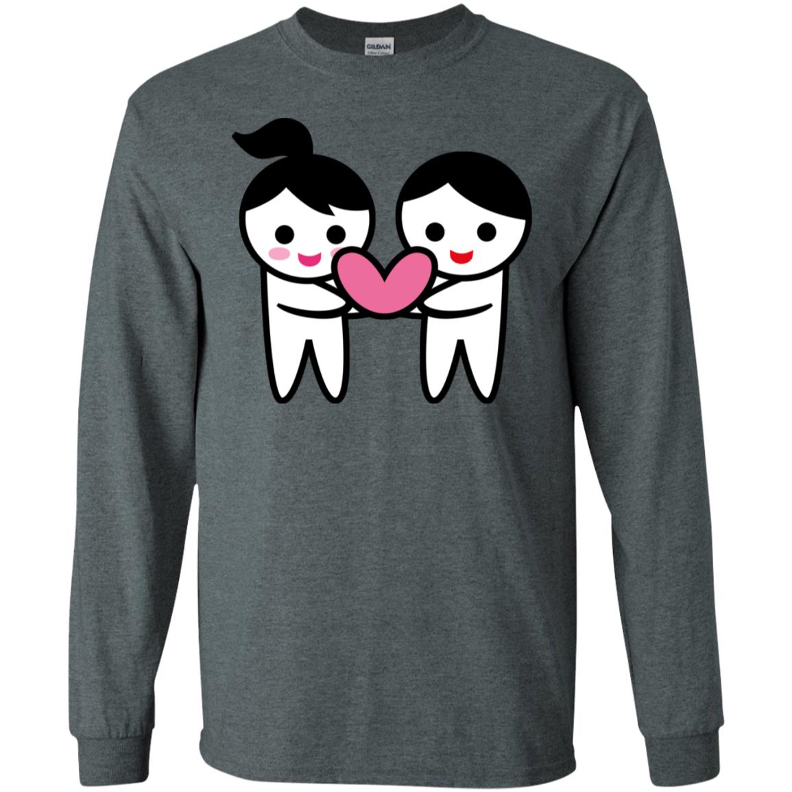 Lovely Couple Gildan LS Ultra Cotton T-Shirt