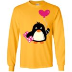 Heart Gildan LS Ultra Cotton T-Shirt