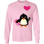 Heart Gildan LS Ultra Cotton T-Shirt