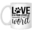 Love Is White Mug 11 oz.