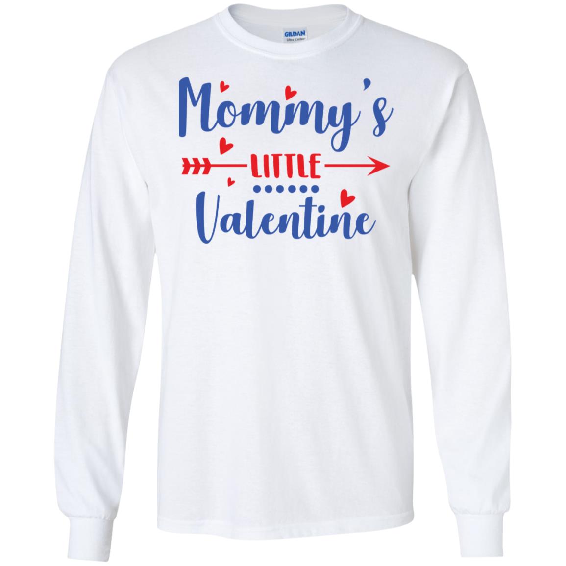 Little Valentine Gildan LS Ultra Cotton T-Shirt