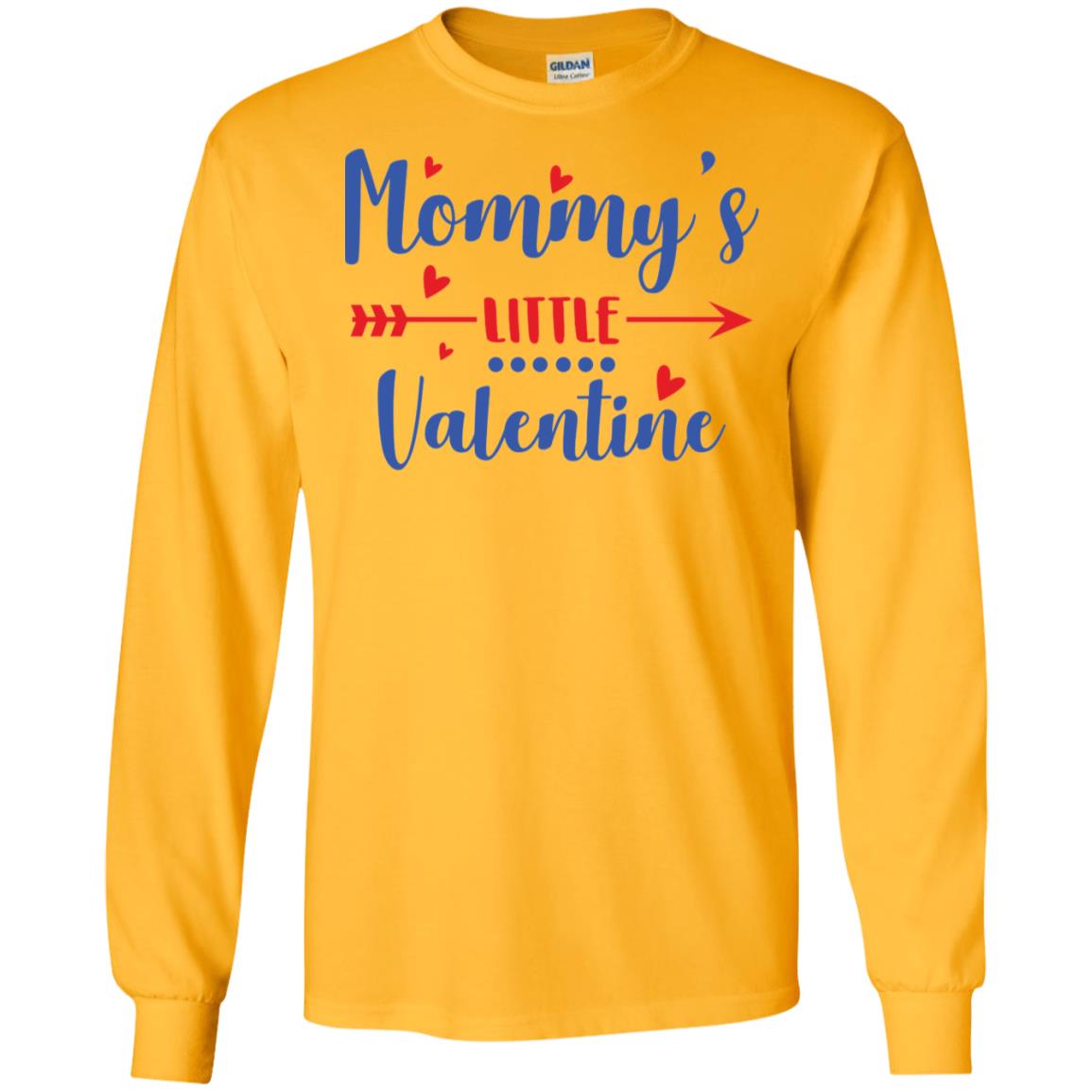 Little Valentine Gildan LS Ultra Cotton T-Shirt