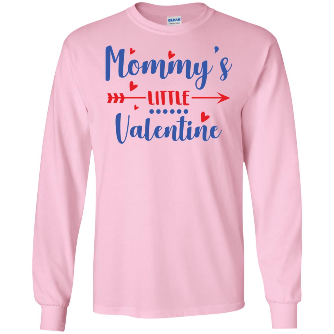 Little Valentine Gildan LS Ultra Cotton T-Shirt