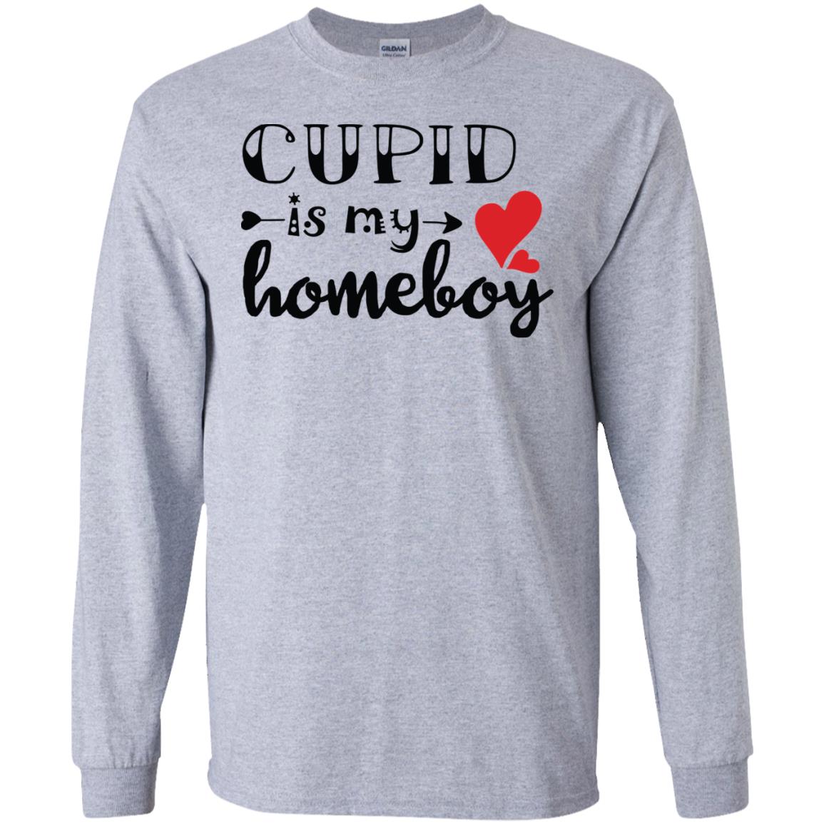 Cupid Is My Gildan LS Ultra Cotton T-Shirt