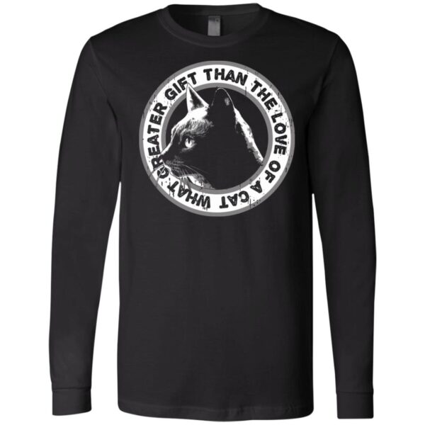 Love of A Cat Bella + Canvas Men's Jersey LS T-Shirt