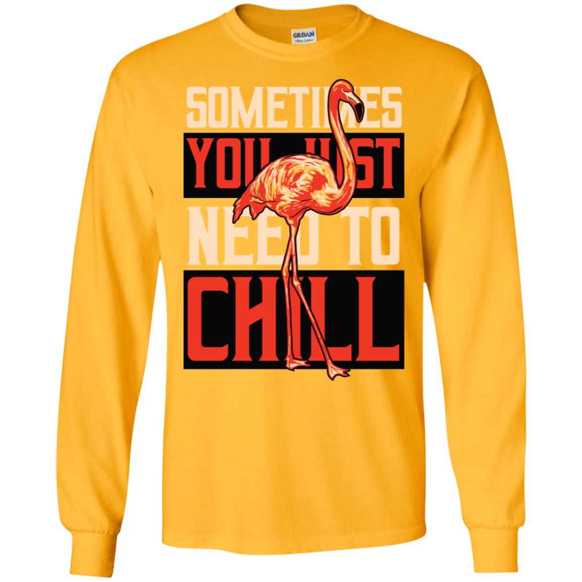 Chill Gildan LS Ultra Cotton T-Shirt