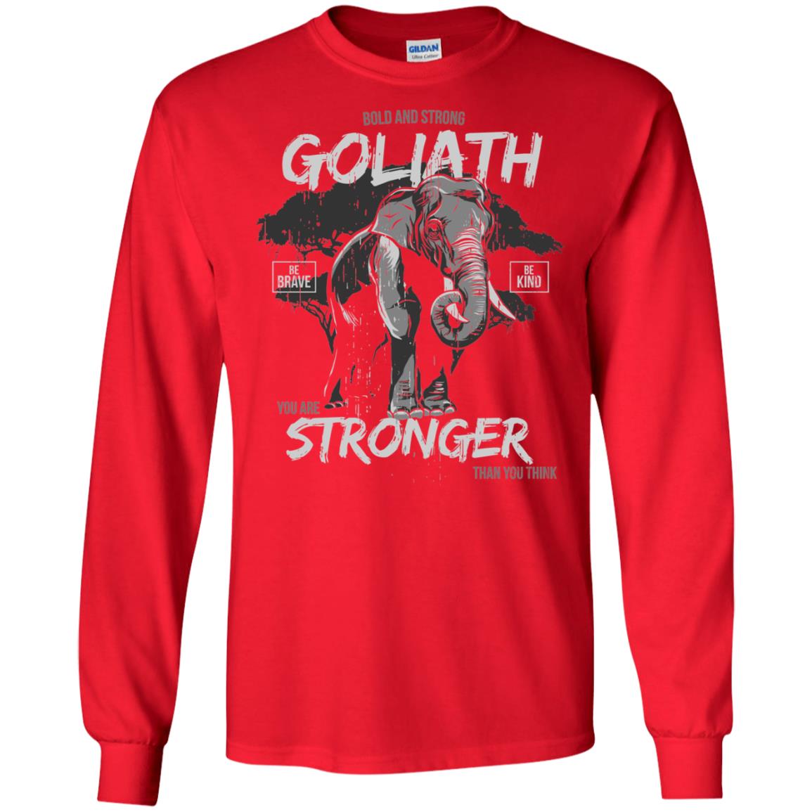 Goliath Stronger Gildan LS Ultra Cotton T-Shirt
