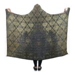 Beautiful Design Hooded Blanket