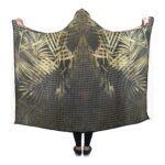 Palm Tree Hooded Blanket