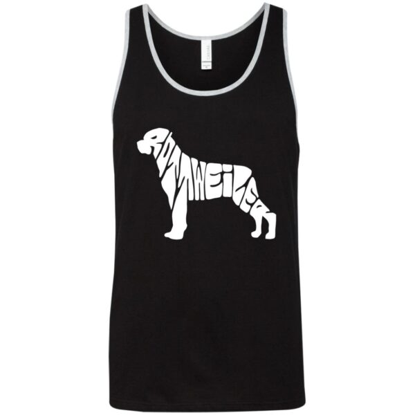 Stylish Rottweiler Unisex Tank Top