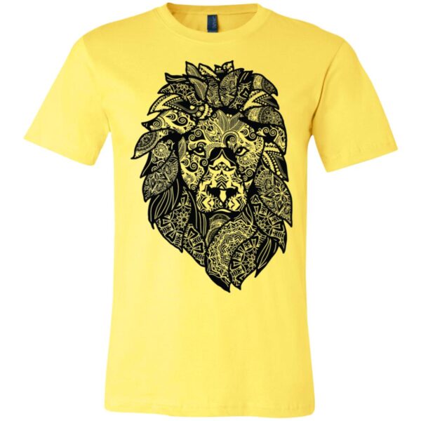 Majestic Lion Mandala Unisex Jersey SS T-Shirt