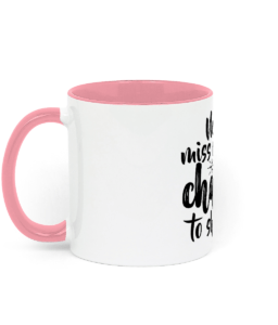 Cute But Psycho Two Toned Ceramic Mug 11oz.
