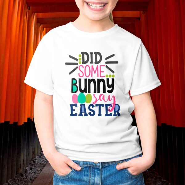 Easter - Did Some Bunny Say Easter Youth Short Sleeve T-Shirt