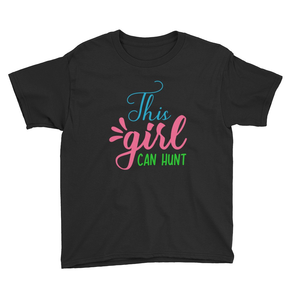 Easter - This Girl Can Hunt Youth Short Sleeve T-Shirt