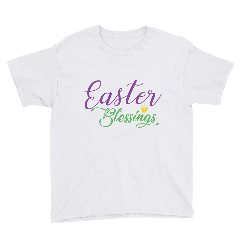Easter - Easter Blessings Youth Short Sleeve T-Shirt