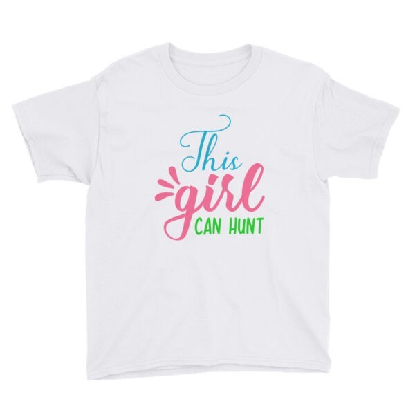 Easter - This Girl Can Hunt Youth Short Sleeve T-Shirt