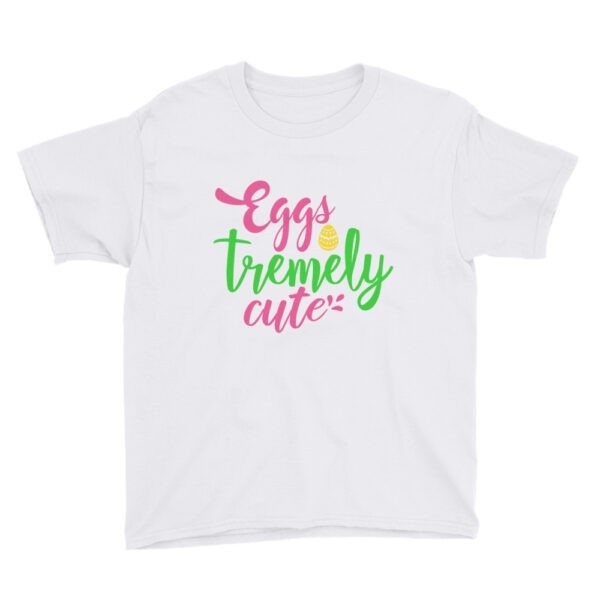 Easter - Eggs Tremely Cuter Youth Short Sleeve T-Shirt