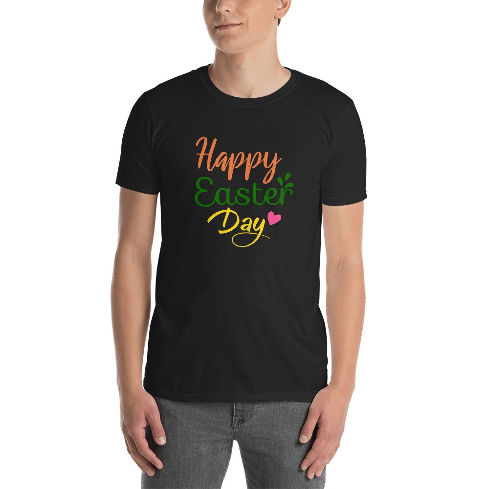 Easter - Happy Easter Day Short-Sleeve Unisex T-Shirt