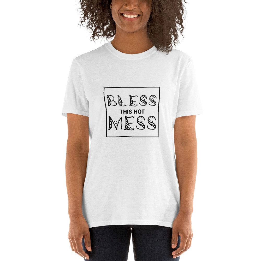 Bless This Hot Mess Short-Sleeve Unisex T-Shirt