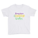 Easter - Bunny Kisses & Easter Wishes Youth Short Sleeve T-Shirt