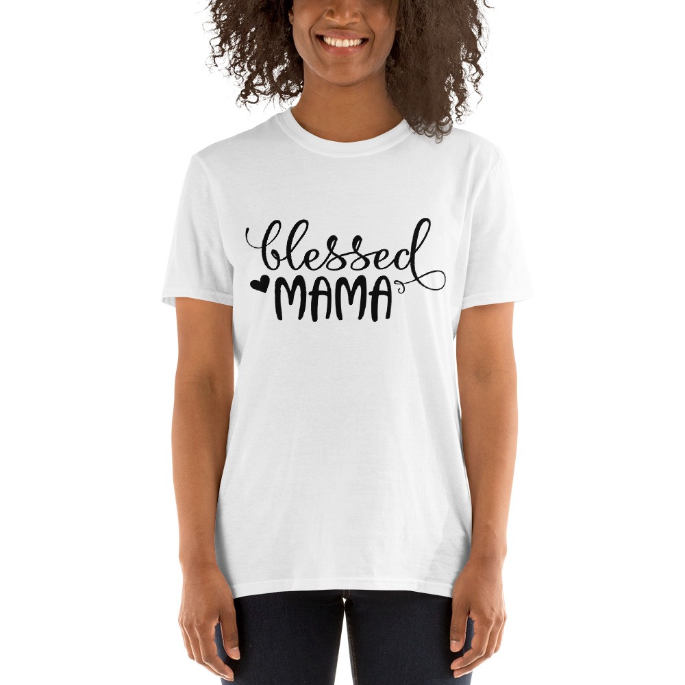 Blessed Mama Short-Sleeve Unisex T-Shirt