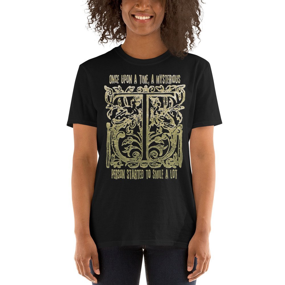 Once Upon A time Letter T Short-Sleeve Unisex T-Shirt