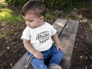 Mother's Day - Always My Mother Baby Jersey Short Sleeve Tee