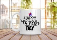 Happy Father's Day White Mug 11 oz.