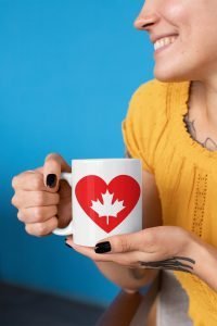 Maple Leaf White Mug 11 oz.