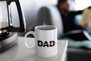 Dad White Mug 11 oz.