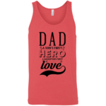 Dad A Son's First Hero Unisex Tank Top