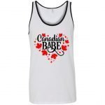 Canadian Babe Unisex Tank Top