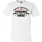 Proud Canadian Unisex Jersey SS T-Shirt