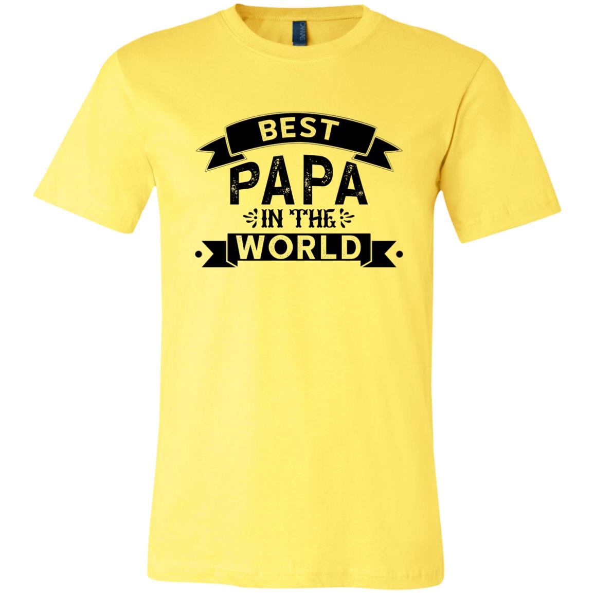 Best Papa Unisex Jersey SS T-Shirt