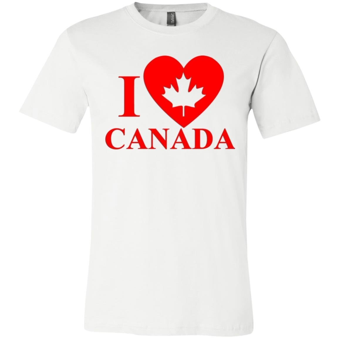 I Love Canada Unisex Jersey SS T-Shirt