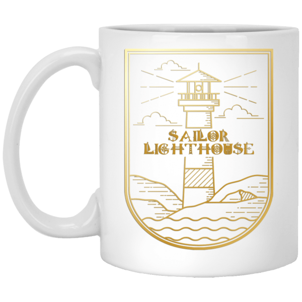 Sailor Lighthouse White Mug