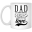 Dad Hero White Mug 11 oz.