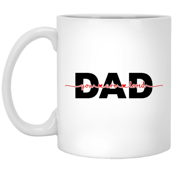 Dad White Mug 11 oz.