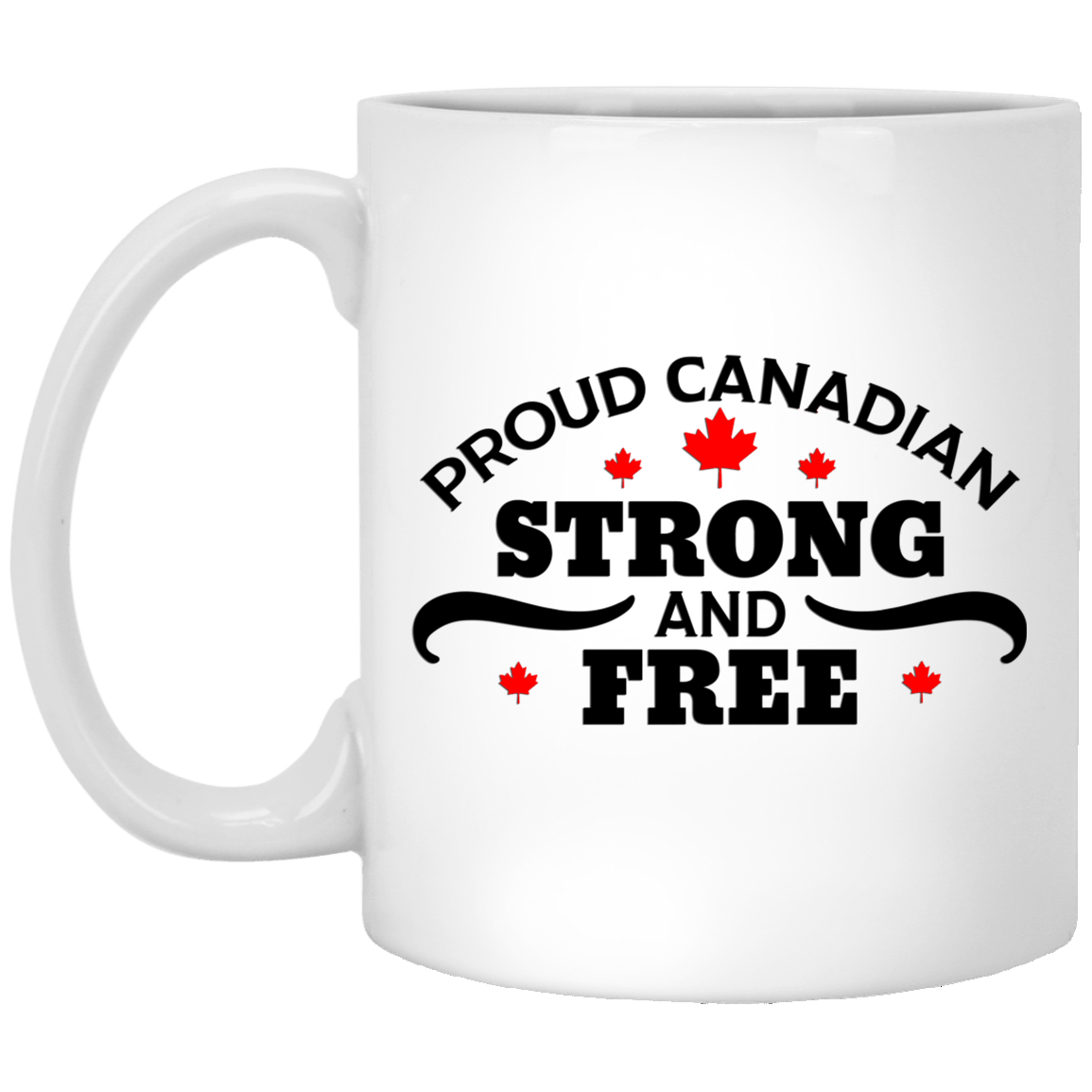 Proud Canadian White Mug 11 oz.