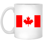 Canada Flag White Mug 11 oz.