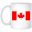 Canada Flag White Mug 11 oz.